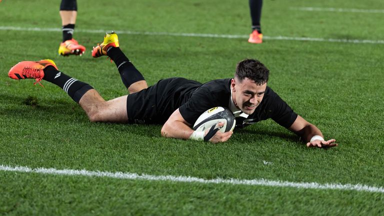 New Zealand's Will Jordan 