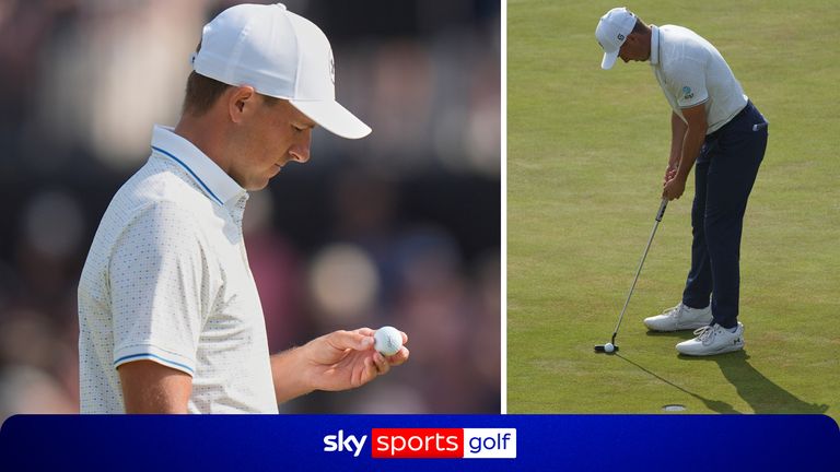 JORDAN SPIETH THREE PUTT 17 JUL