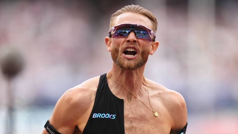 Josh Kerr broke the world record for the mile in London