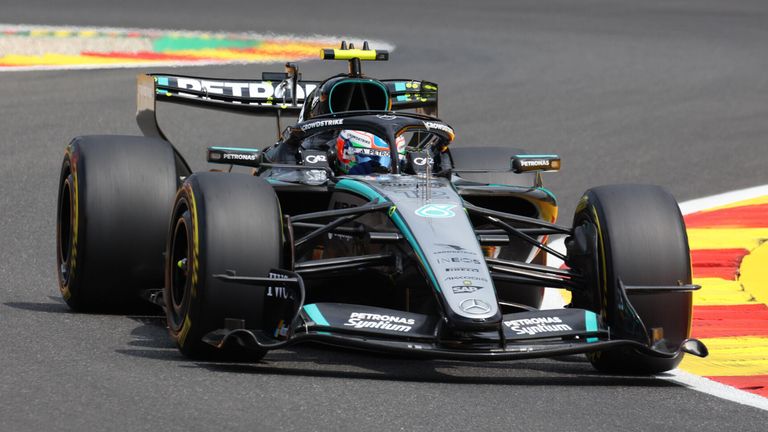 07/17/2026, Circuit de Spa-Francorchamps, Spa-Francorchamps, Formula 1 Moet & Chandon Belgian Grand Prix 2026 , in the picture Andrea Kimi Antonelli (ITA), Mercedes-AMG Petronas Formula One Team Photo by: Alessandro Martellottta/Hasan Bratic/picture-alliance/dpa/AP Images