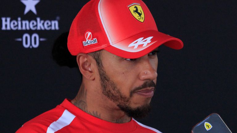 July 18, 2026, Circuit de Spa-Francorchamps, Spa-Francorchamps, Formula 1 Moet & Chandon Belgian Grand Prix 2026 , in the picture Lewis Hamilton (GBR), Scuderia Ferrari HP Photo by: Hasan Bratic/picture-alliance/dpa/AP Images