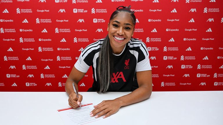 Liverpool have signed Khiara Keating