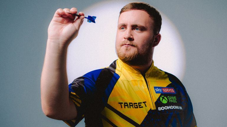 Luke Littler: Image credited to Target Darts