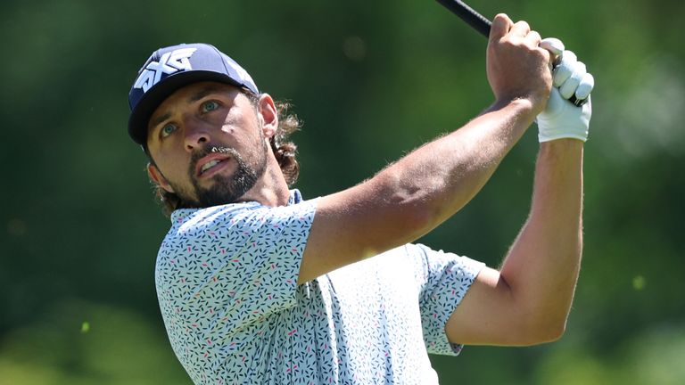 England's Marco Penge plays a shot during the BMW International Open in Germany