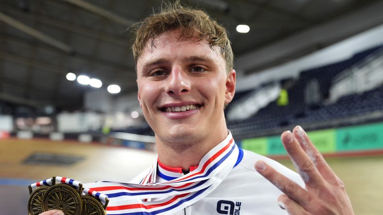 Track cyclist Matthew Richardson will make his Team England debut at this summer's Commonwealth Games in Glasgow (PA)