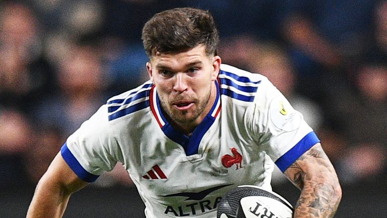 France's Matthieu Jalibert (Associated Press)
