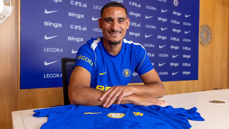 Maxence Lacroix has completed his move from Crystal Palace to Chelsea