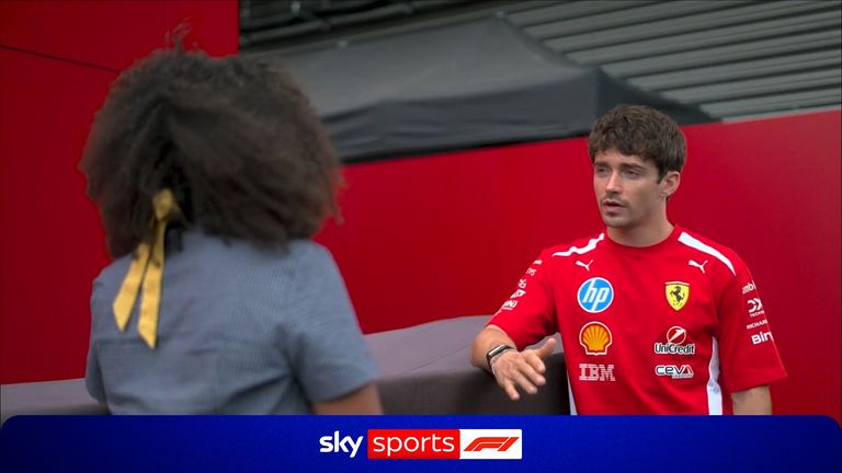 Charles Leclerc reflected on his 'very special' victory at Silverstone in the last race at the British Grand Prix.