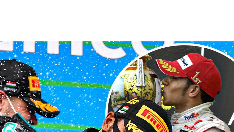 Relive Lewis Hamilton winning a record EIGHTH Hungarian Grand Prix back in 2020.