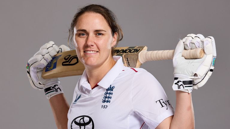 England captain Nat Sciver-Brunt poses for a photo ahead of the Women's Test match against India at Lord's in July 2026 (Getty Images)
