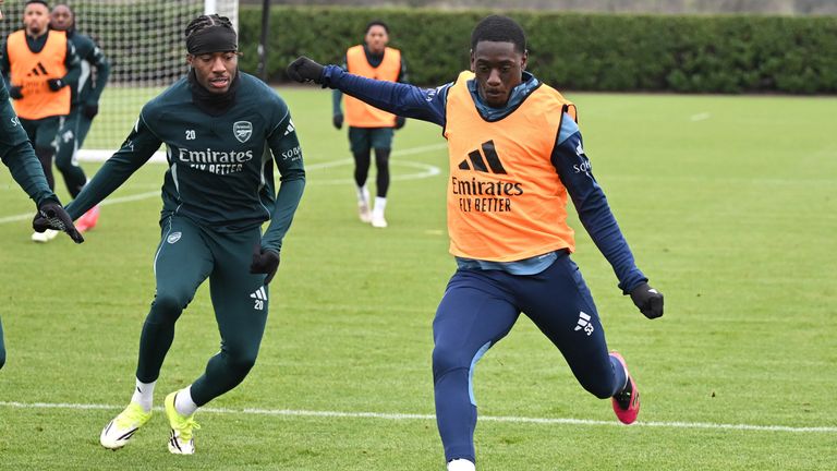 Charles Sagoe Jr received advice from Arsenal team-mate Noni Madueke about playing abroad