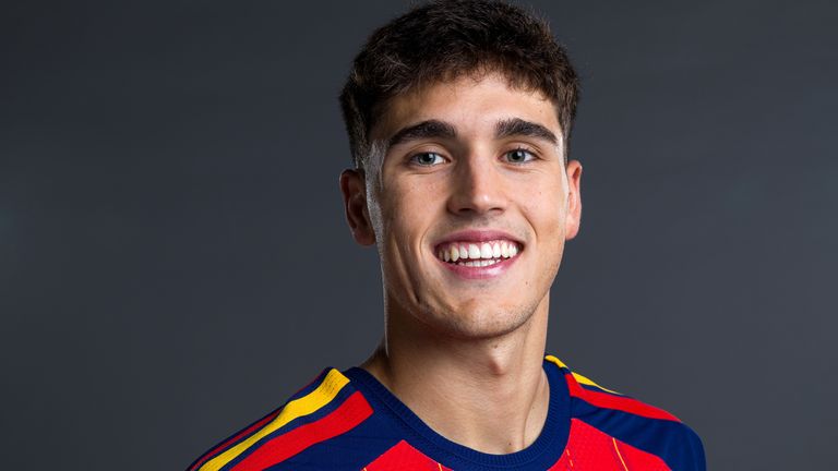 Barcelona and Spain defender Pau Cubarsi