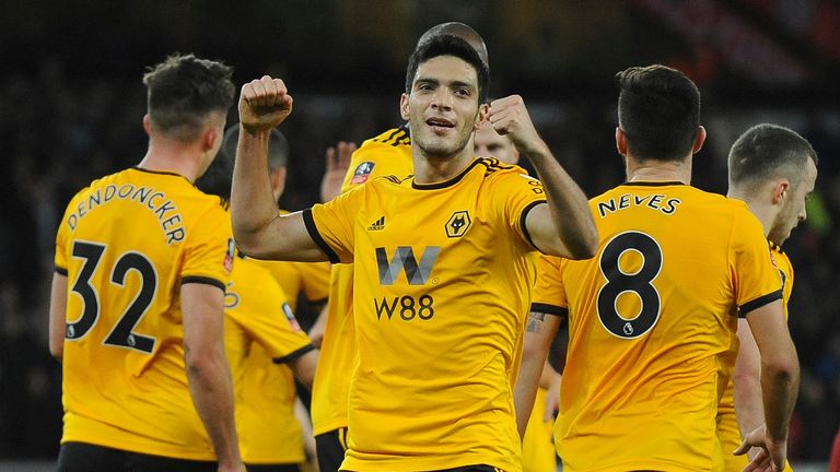 Wolves favourite Raul Jimenez is back at Molineux after three years away