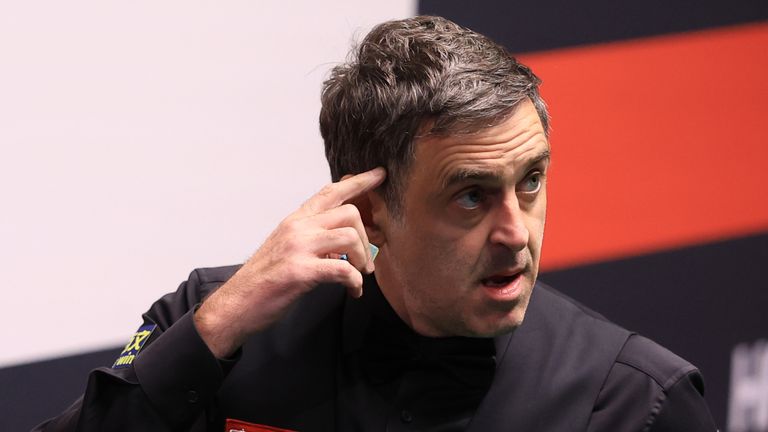 Ronnie O'Sullivan has set himself a deadline of 2028 to win an eighth Crucible crown (Image: PA)