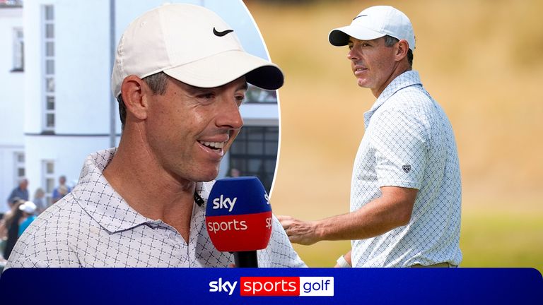 RORY MCILROY THE OPEN 17 JUL