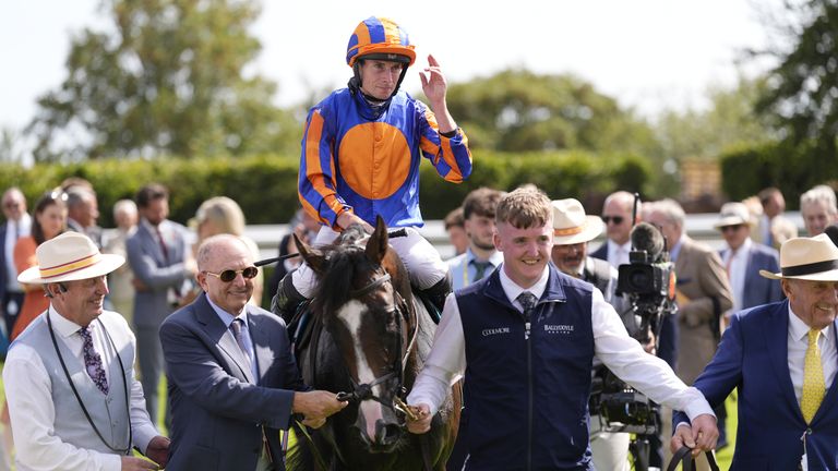 Ryan Moore rode Scandinavia to Goodwood Cup success
