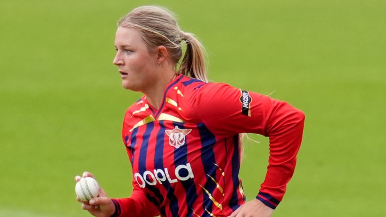 Manchester Super Giants' Ryana MacDonald Gay took four wickets on Thursday