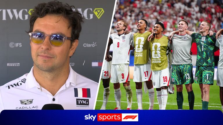 Sergio Perez sends a warning to the Three Lions ahead of their Mexico clash.