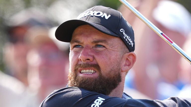 Shane Lowry finished his third round at Royal Birkdale at four under par and six shots back from leader Sam Burns