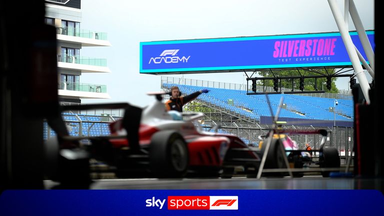 Sky Sports joins drivers at the F1 Academy Test day at Silverstone ahead of the British Grand Prix.  