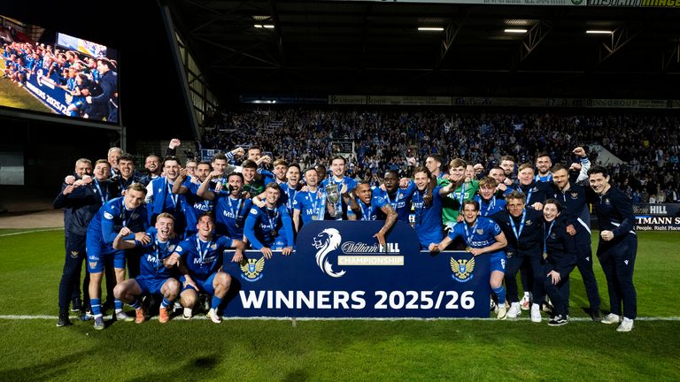St Johnstone won the Championship title last season