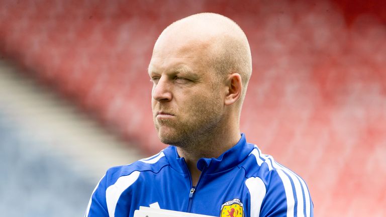 GLASGOW, SCOTLAND - MAY 30: Scotland Coach Steven Naismith ahead of an International Friendly match between Scotland and Curacao at Barclays Hampden, on May 30, 2026, in Glasgow, Scotland. (Photo by Alan Harvey / SNS Group)