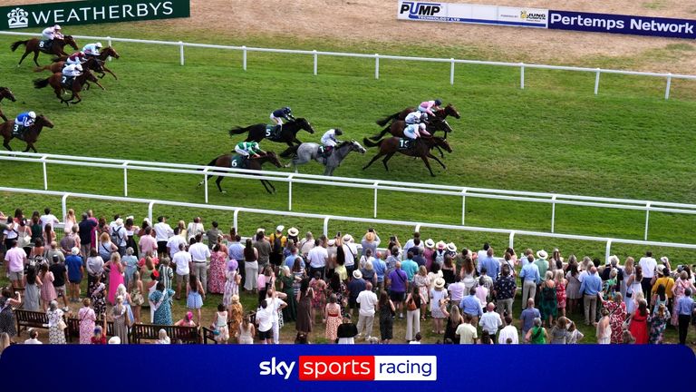 Zigazig Ah won the Super Sprint at Newbury