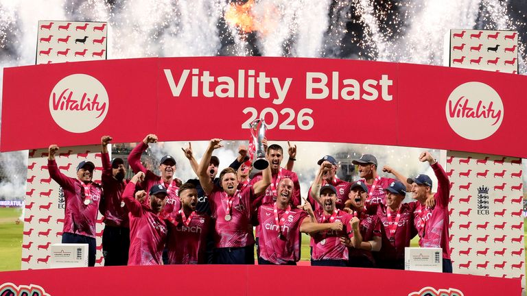 Northamptonshire won the 2026 Vitality Blast title