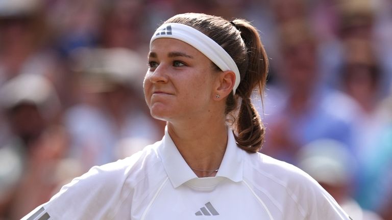 Karolina Muchova beat Coco Gauff after an epic tie-break in their Wimbledon semi-final (PA)