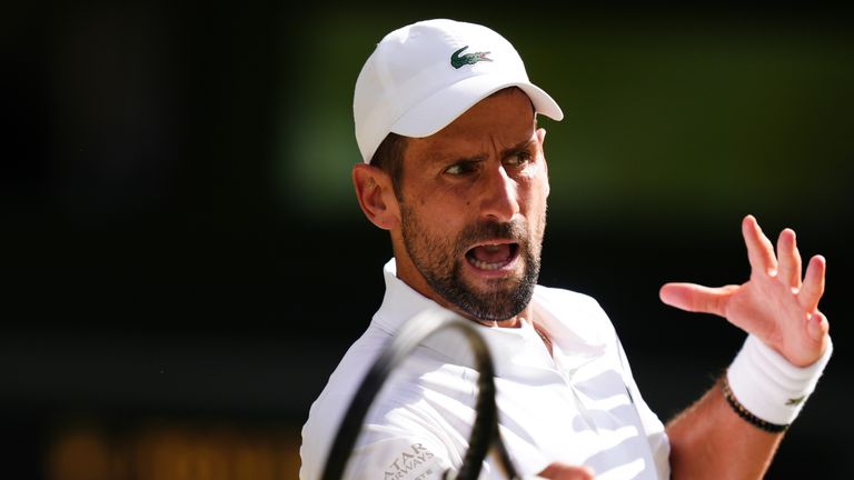 Novak Djokovic (PA)