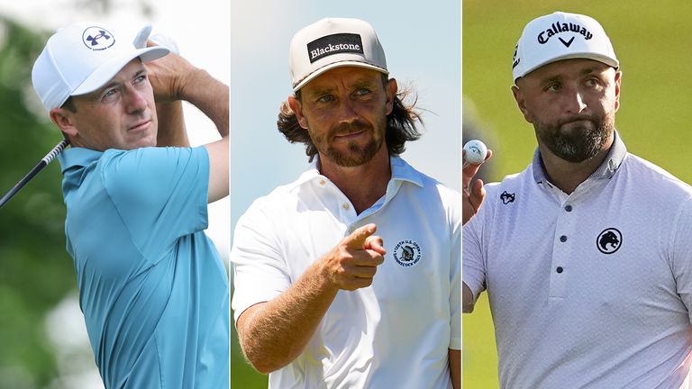 Jordan Spieth partners Jon Rahm and Tommy Fleetwood over the first two days of The 154th Open 