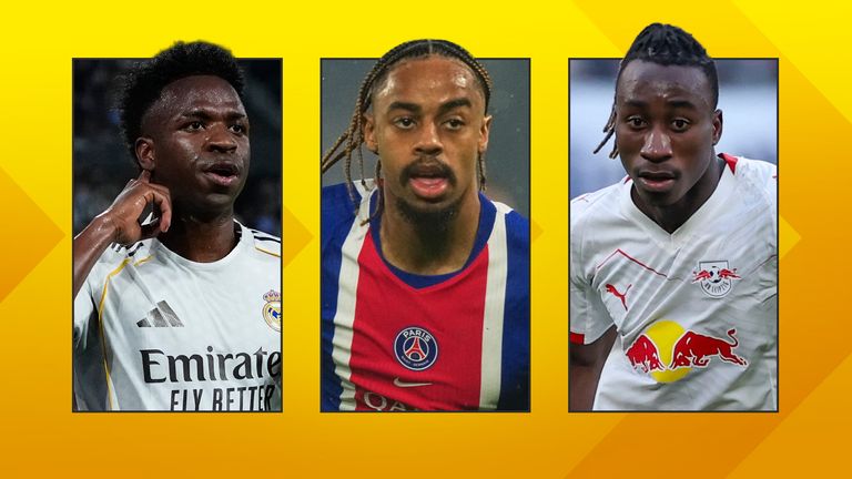 Vinicius Jr, Bradley Barcola, Yan Diomande