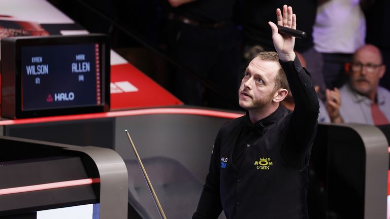 Kyren Wilson, the defending champion, will now face Mark Williams 