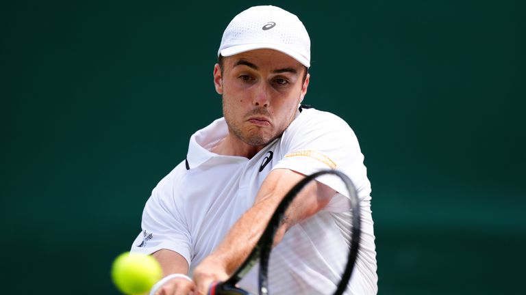 Arthur Fery at Wimbledon