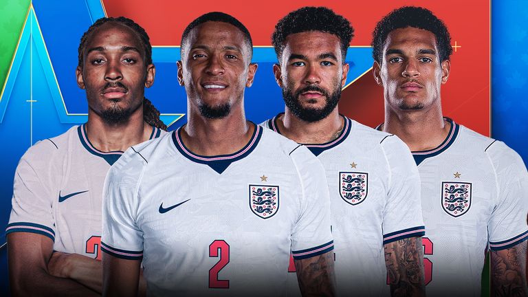 Who will start at right-back for England against Norway?