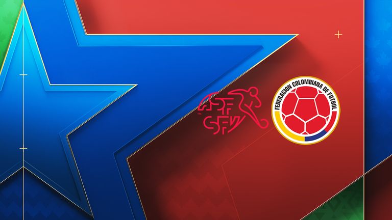 Switzerland vs Colombia LIVE!