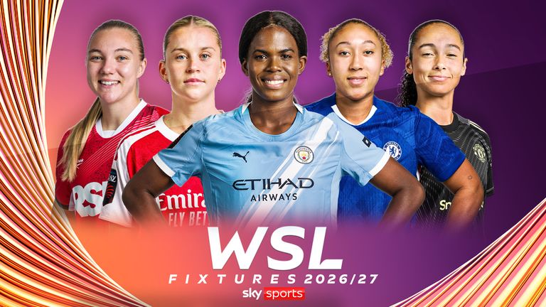 WSL 2026/27 fixtures