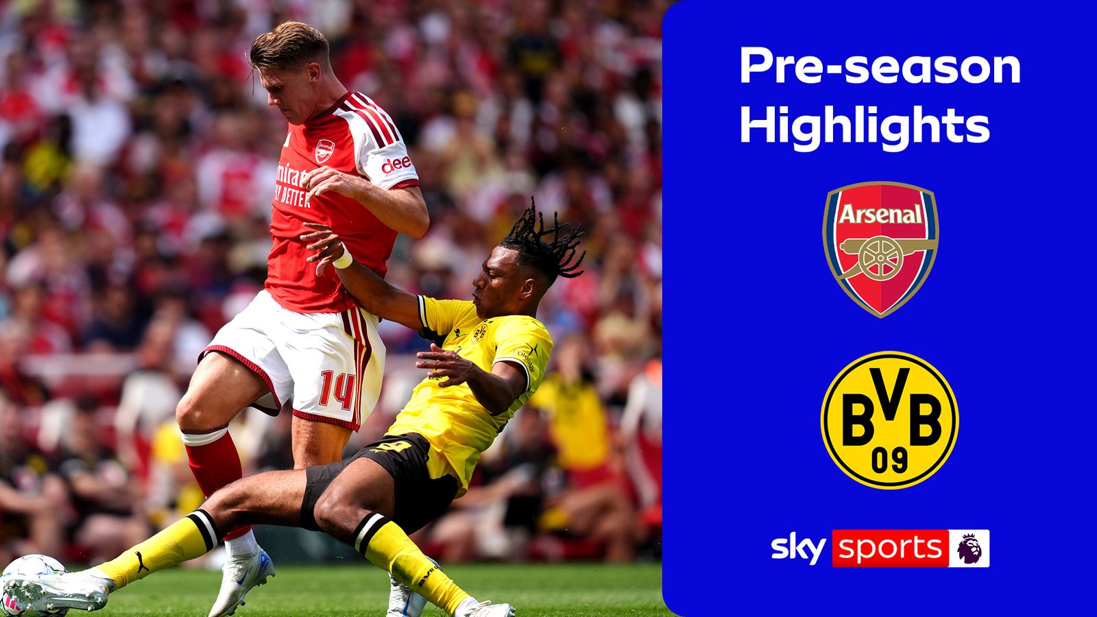 Arsenal beaten by Borussia Dortmund in pre-season Emirates Cup