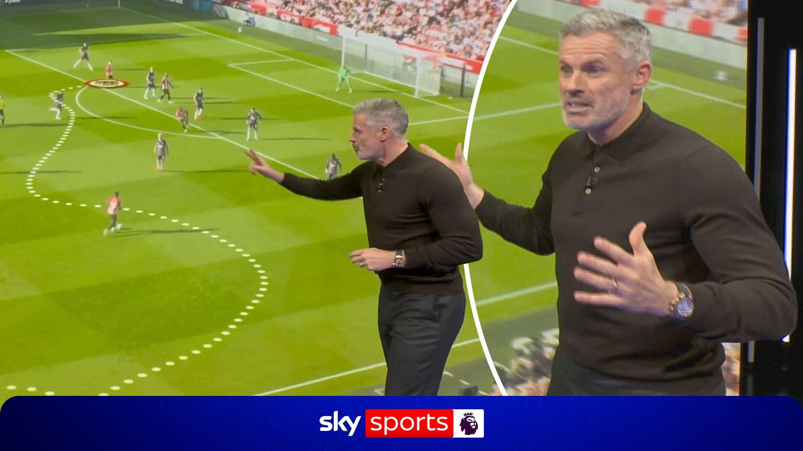 Spurs: Jamie Carragher breaks down Brentford's 'battering' of Tottenham Hotspur - Sky Sports