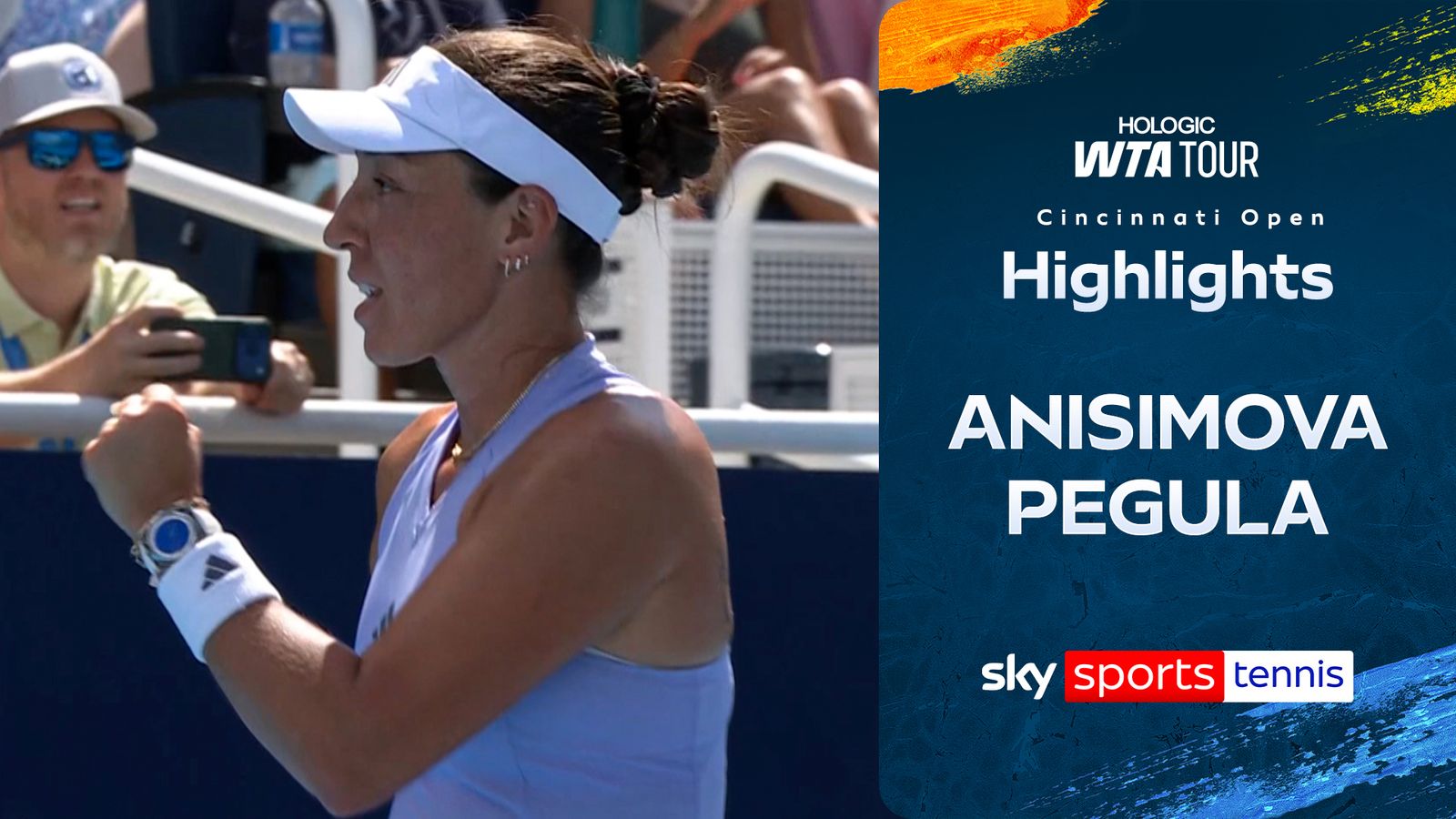 Amanda Anisimova e Jessica Pegula: Destaques do Cincinnati