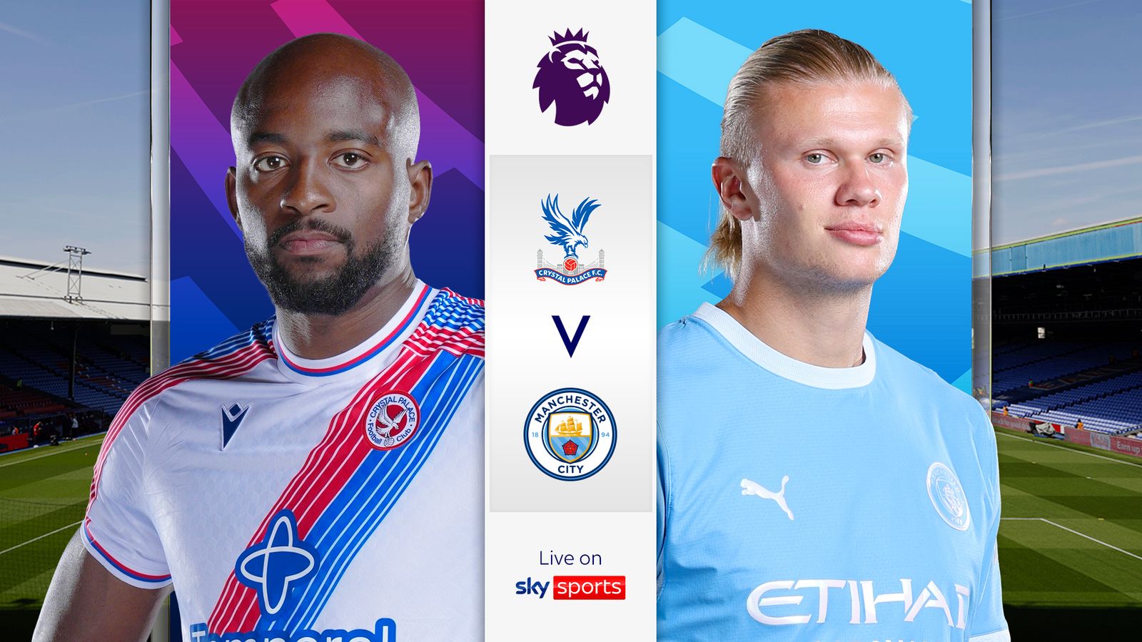 Crystal Palace vs Man City LIVE! Premier League commentary, live on Sky Sports, updates, scores and team news