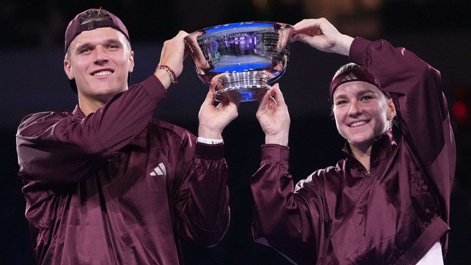 Czech duo Muchova and Mensik win US Open mixed doubles championship