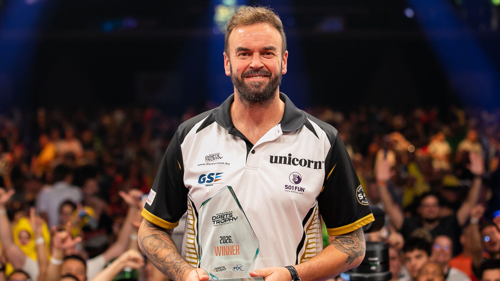 Hungarian Darts Trophy: Ross Smith defeats Gary Anderson as Scot's fairy-tale run ends in final
