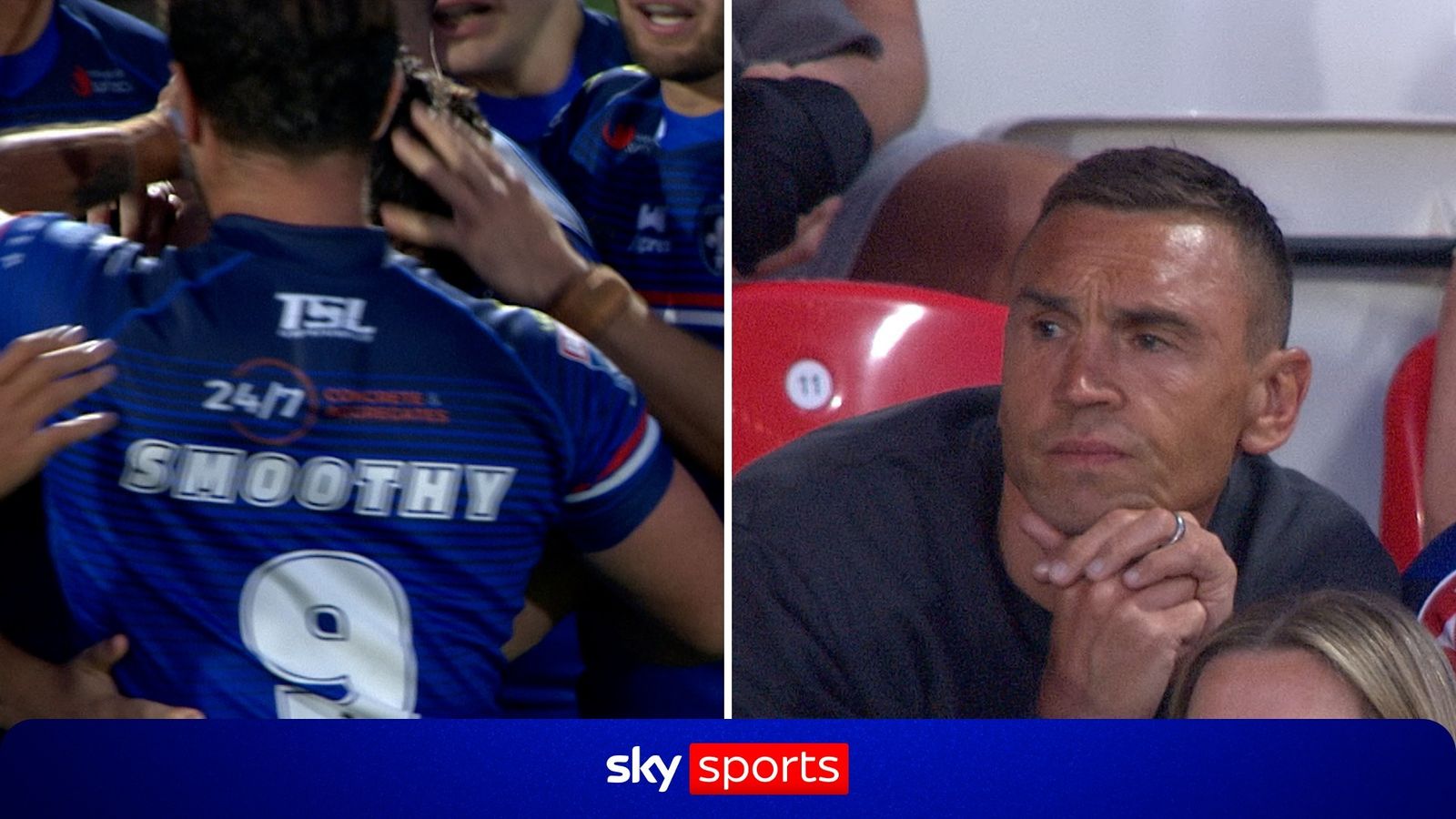 'His dad is so proud!' | Sinfield scores in front of famous father