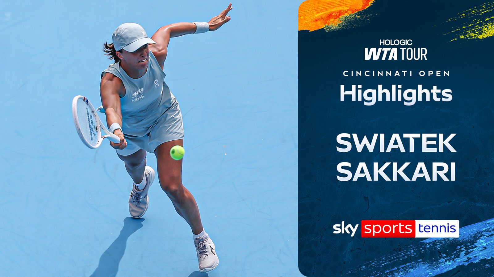 Swiatek completes emphatic comeback after losing first set to Sakkari