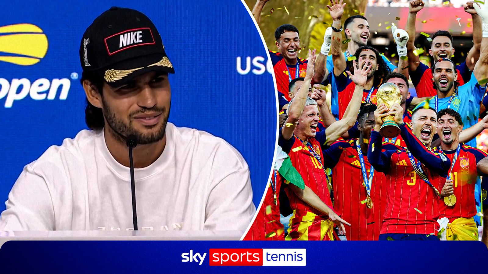 Carlos Alcaraz on return to tennis and Spain winning the 2026 World Cup!