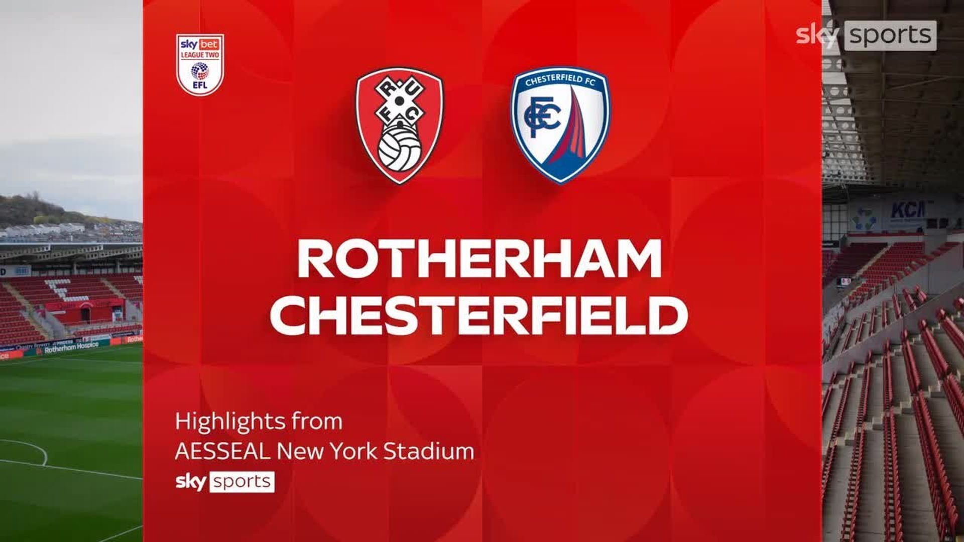 Rotherham earn first win of the season against Chesterfield