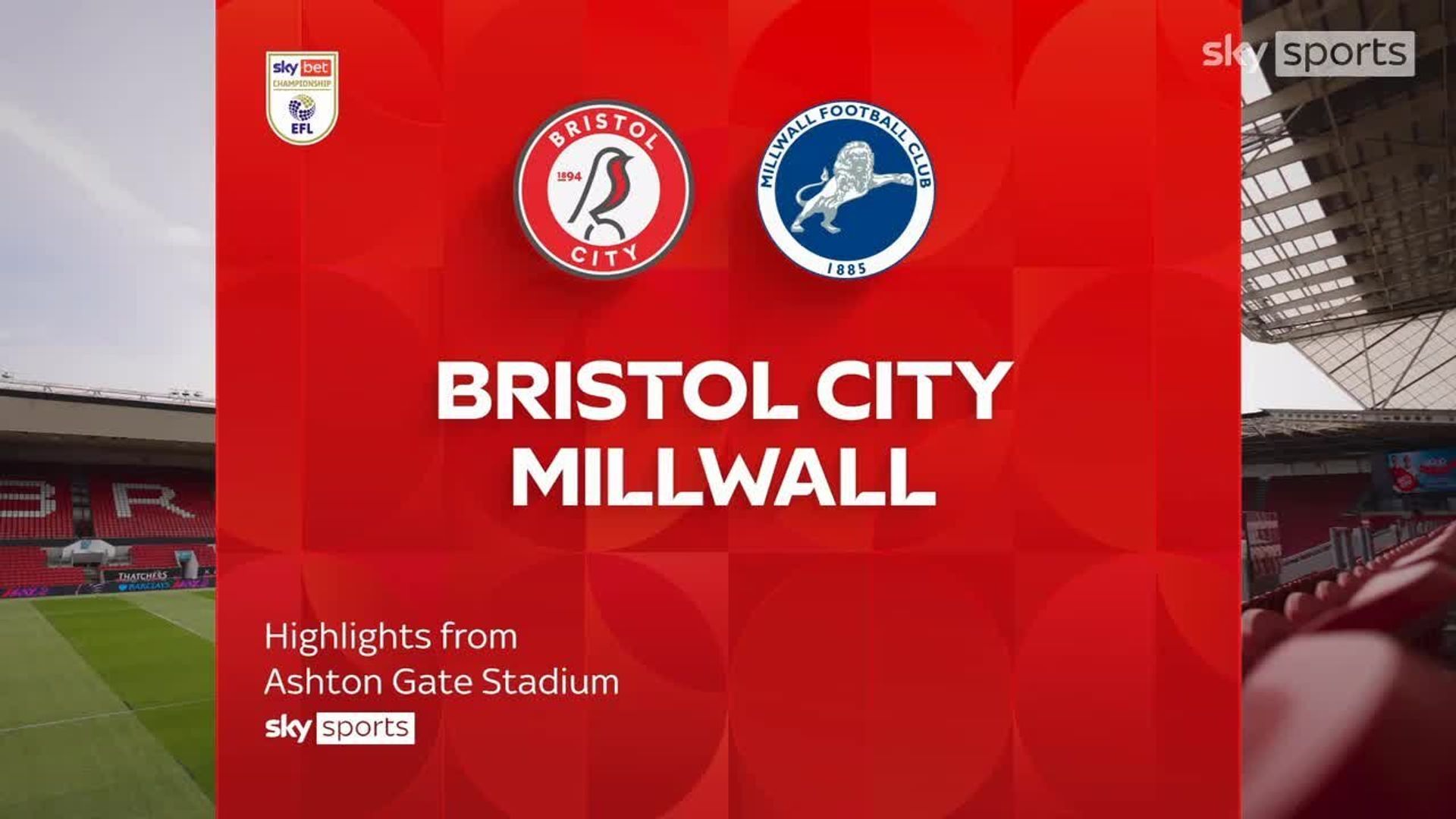 Bristol City 0-2 Millwall 