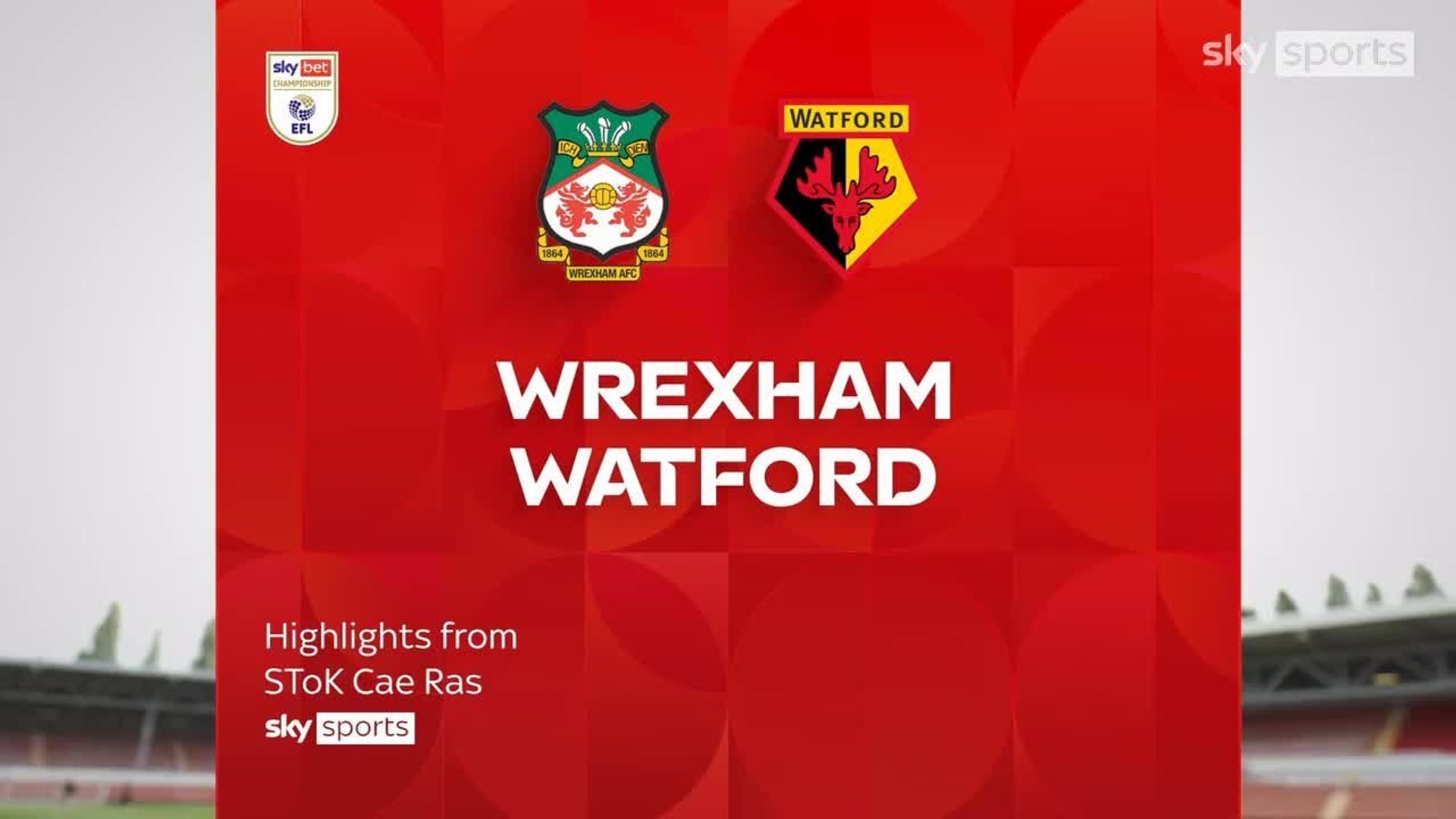 Wrexham 1-1 Watford