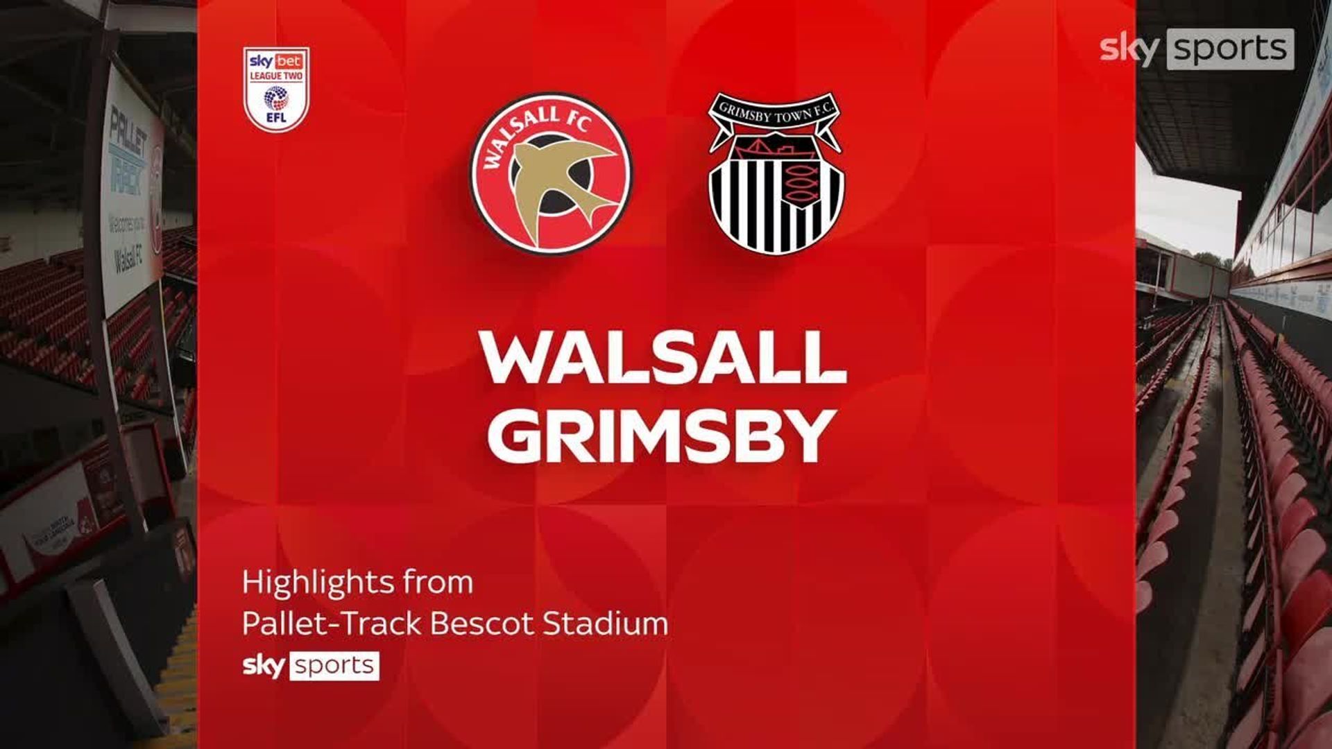 Walsall 0-0 Grimsby Town 